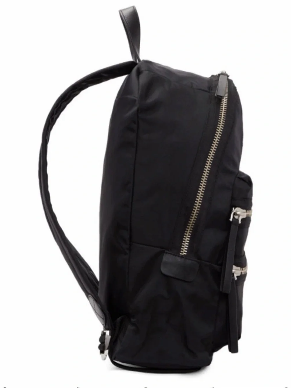 Marc Jacobs Black Nylon Biker Backpack